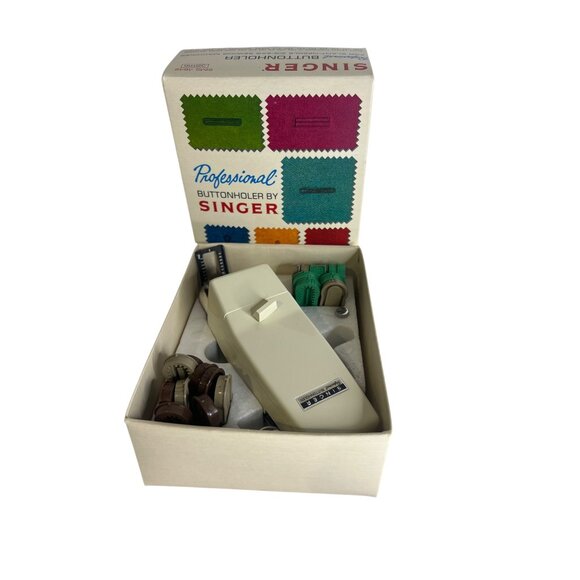 Singer Professional Buttonholer For Slant-Needle Zig-Zag Sewing Machines SIMS 46 - Picture 3 of 5